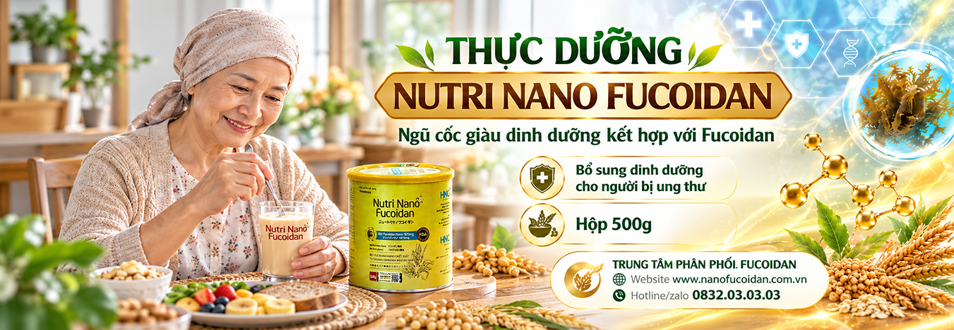 Thực dưỡng miễn dịch Nutri Nano Fucoidan Hộp 500g