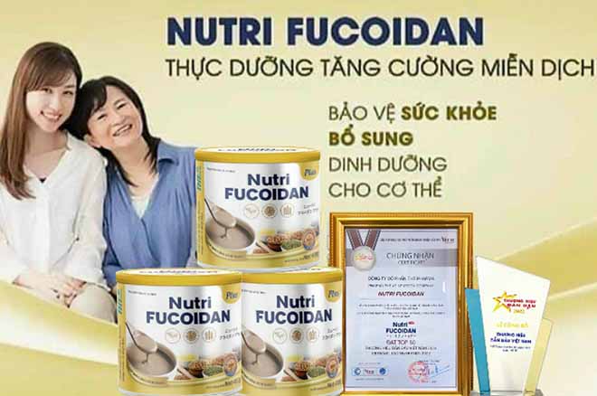 Nutri Fucoidan Plus - Thực dưỡng miễn dịch. Hộp 400g
