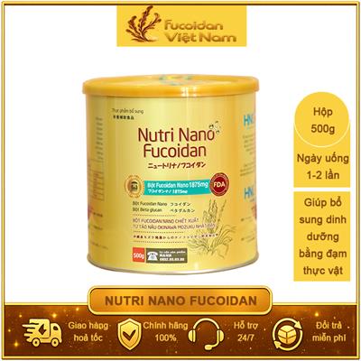 Thực Dưỡng Miễn Dịch Nutri Nano Fucoidan. Hộp 500g